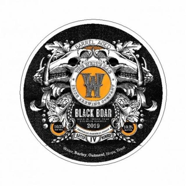Black Boar 2019 Bourbon Barrel Aged 10.2%, The White Hag Brewing Company, Ireland