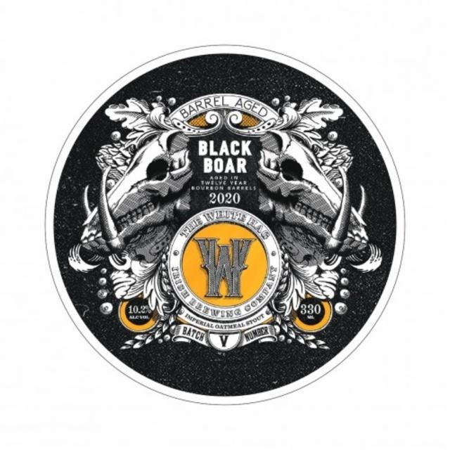 Black Boar 2020 Bourbon Barrel Aged 10.2%, The White Hag Brewing Company, Ireland
