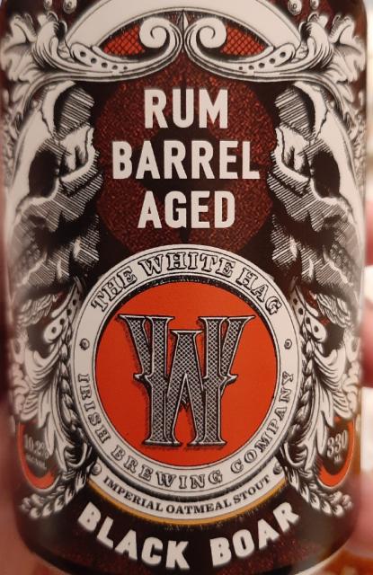 Black Boar Rum Barrel Aged 10.2%, The White Hag Brewing Company, Ireland