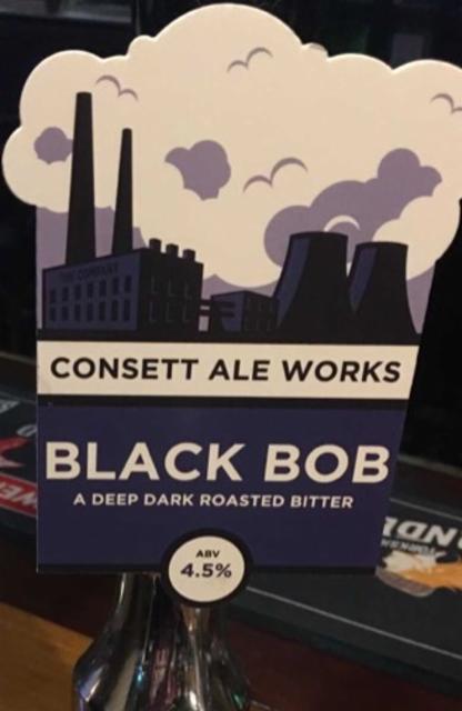 Black Bob Bitter 4.5%, The Consett Ale Works, England
