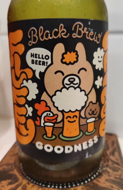 Black Brew Fluffy Orange Goodness 5.2%, Olaf Brewing, Finland