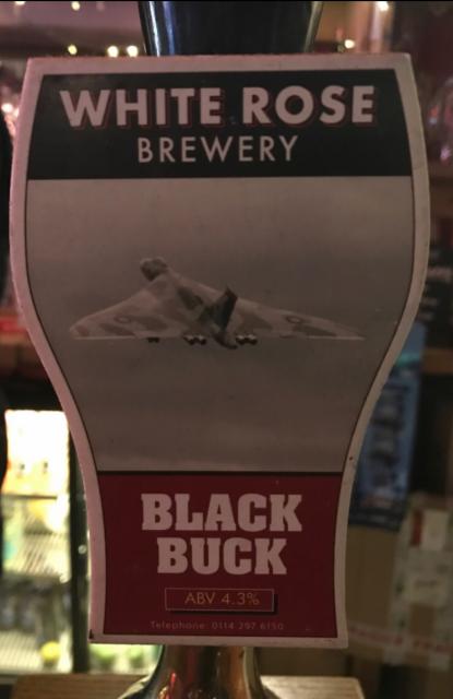 Black Buck 4.3%, White Rose Brewery, England