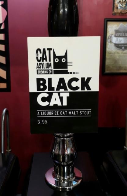 Black Cat 3.9%, Cat Asylum Brewery, England