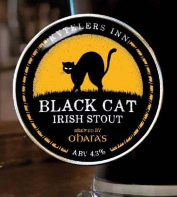 Black Cat Irish Stout 4.3%, O'Hara's Brewery (Carlow Brewing Company), Ireland