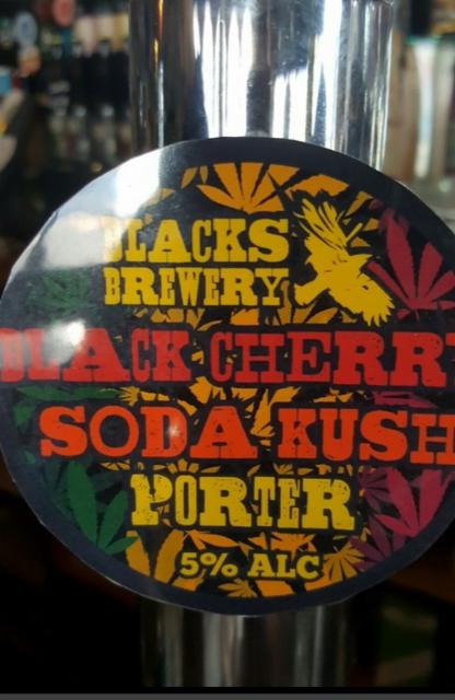Black Cherry Soda Kush 5.0%, Blacks Brewery, Ireland