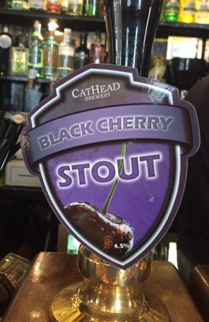 Black Cherry Stout 4.5%, Cat Head Brewery, England