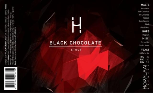 Black Chocolate 9.5%, Hopalaa, Latvia