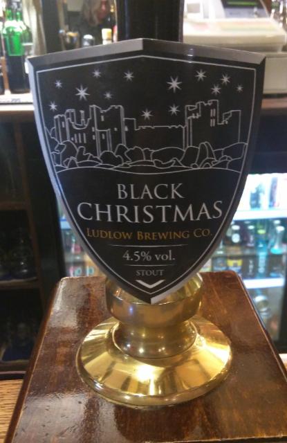 Black Christmas 4.5%, Ludlow Brewing, England