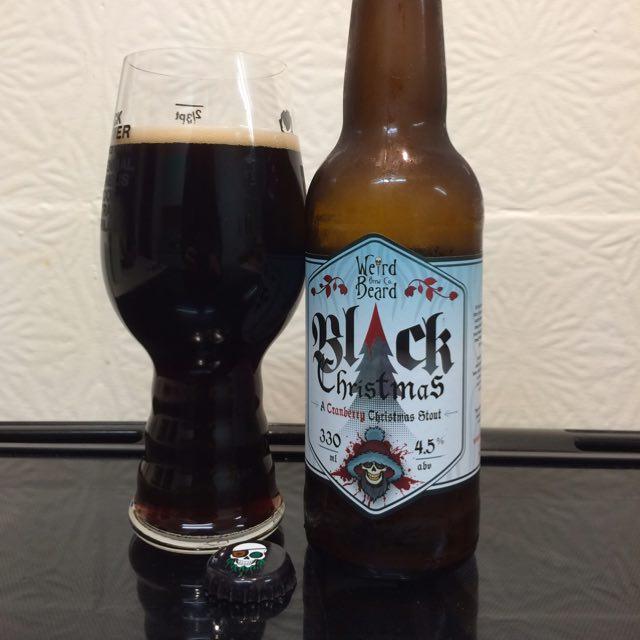 Black Christmas 4.5%, Weird Beard Brew Co., England