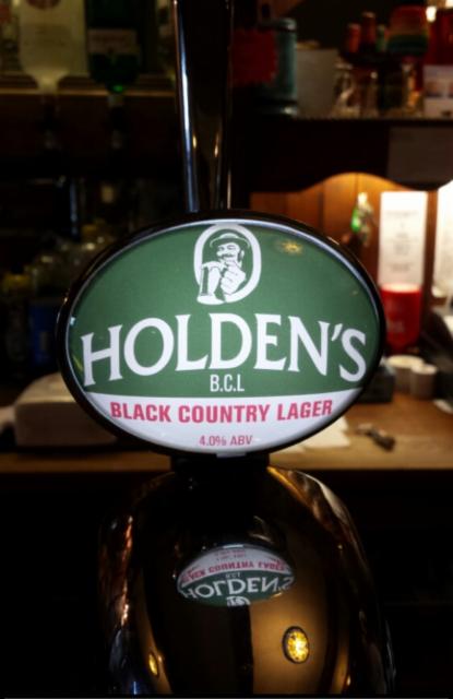 Black Country Lager 4.0%, Holden's Brewery, England