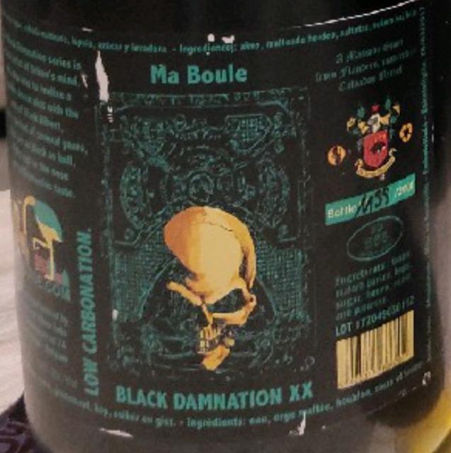 Black Damnation XX Ma Boule 13.0%, De Struise Brouwers, Belgium