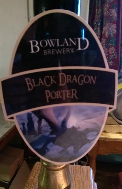 Black Dragon Porter 4.5%, Bowland Brewery, England