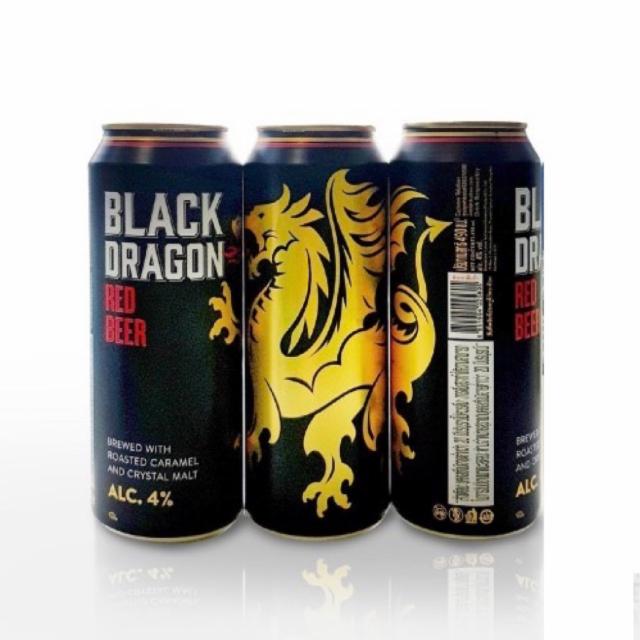 Black Dragon Red Beer 4.0%, Cosmos Brewery (Thai Beverages), Thailand