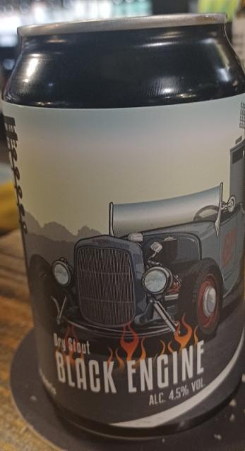 black engine 4.5%, Brasserie Du Grand Paris, France