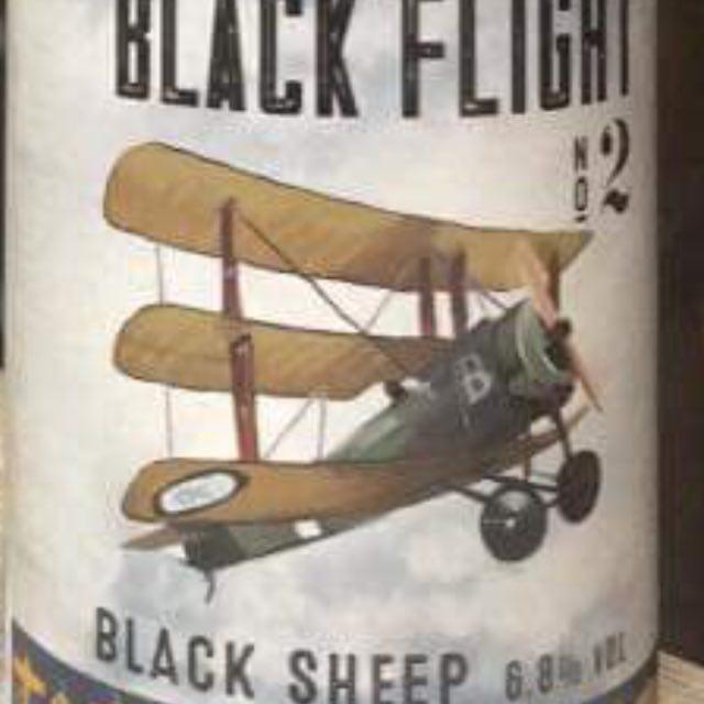 Black Flight № 2 Black Sheep 6.8%, Hopping Brewsters, Finland