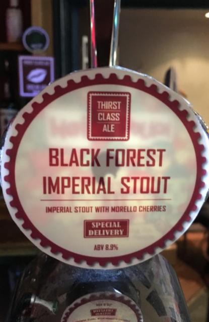 Black Forest Imperial Stout 8.9%, Thirst Class Ale, England