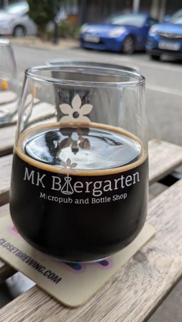 black forest pancake 9.7%, Buxton Brewery, England