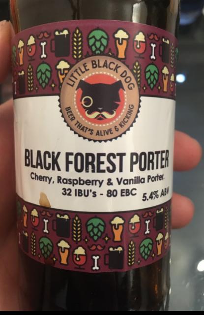 Black Forest Porter 5.4%, Little Black Dog Beer Company Limited, England