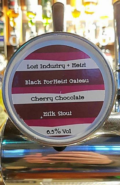 Black Forheist Gateau 6.5%, Lost Industry Brewing, England