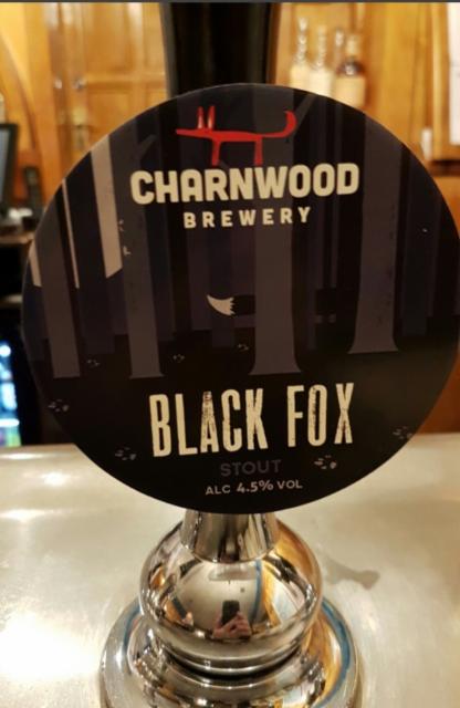 Black Fox 4.5%, Charnwood Brewery, England