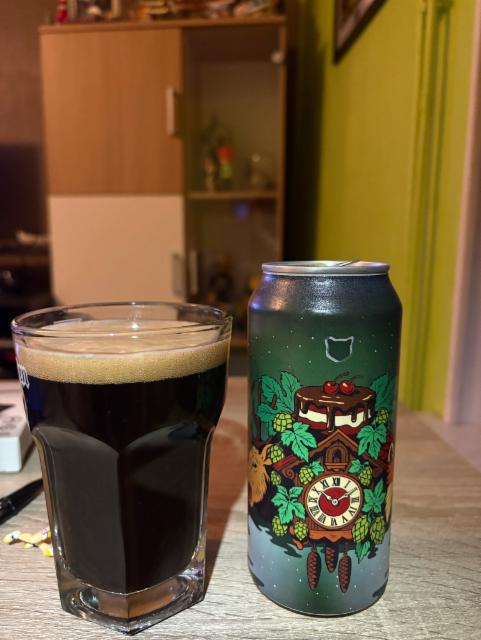black frost cake stout 7.2%, Twisted Cat, Luxembourg