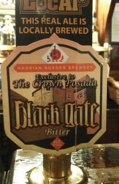 Black Gate Bitter 4.0%, The Hadrian Border Brewing Co, England