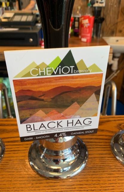 Black Hag 4.4%, Cheviot Brewery, England