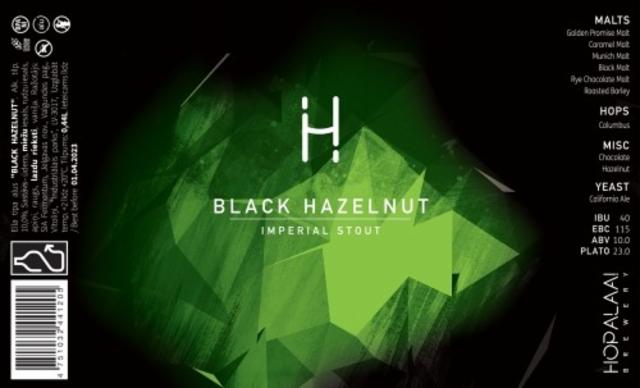 Black Hazelnut 10.0%, Hopalaa, Latvia