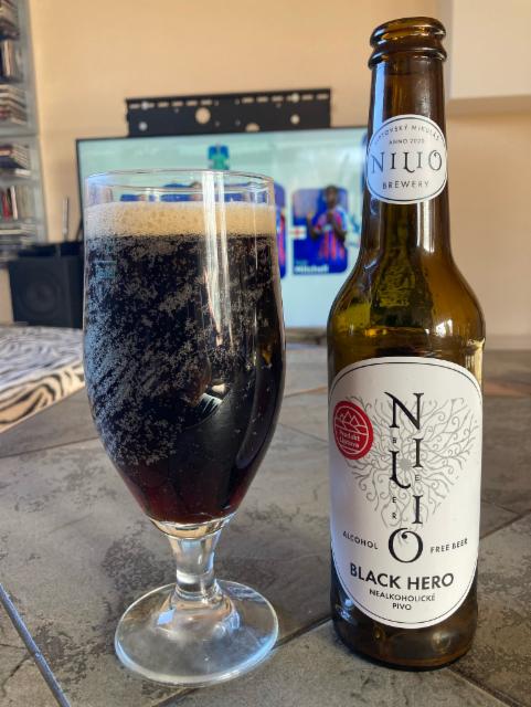 Black Hero 0.5%, Nilio Brewery, Slovakia