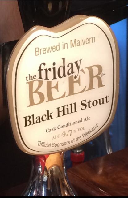 Black Hill Stout 4.7%, Friday Beer Co (the), England