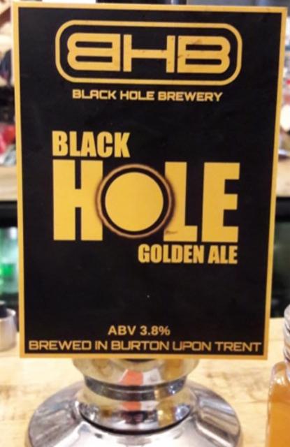 Black Hole Golden Ale 3.8%, BLACK HOLE BREWERY, England