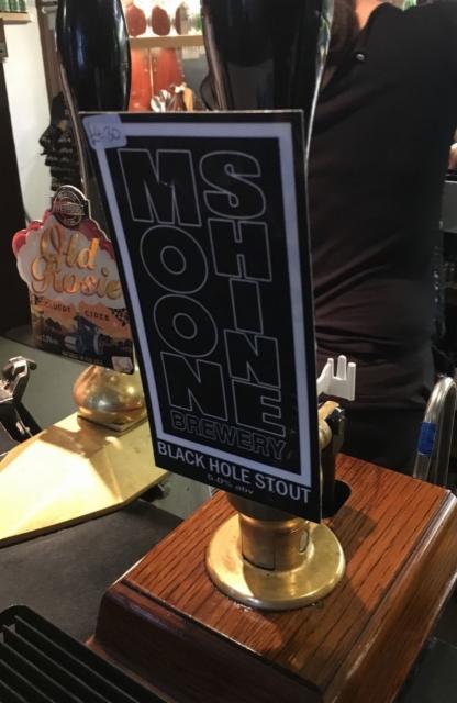 Black Hole Stout 5.0%, Moonshine Brewery, England