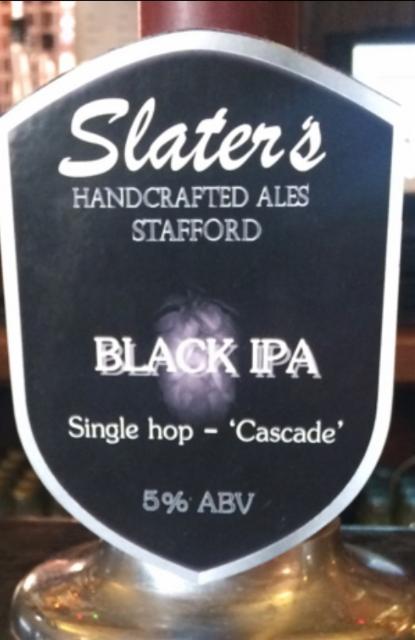 Slater's Black IPA 5.0%, Slater's, England