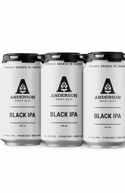 Anderson Black IPA 6.5%, Anderson Craft Ales, Canada