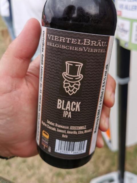 Black IPA 6.5%, Viertelbräu gmbh, Lütticher Str.33, 50674 Köln, Germany
