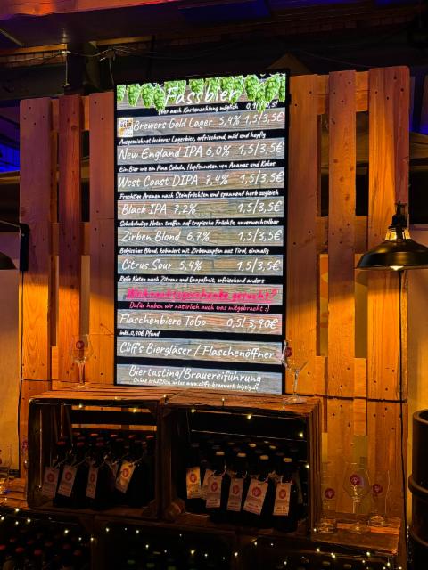 Black IPA 7.2%, Cliff's Brauwerk, Germany