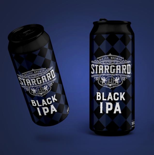 Black IPA 6.5%, Miejski Browar Stargard, Poland