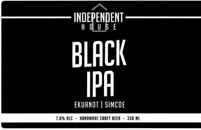 Black IPA Ekuanot Simcoe 7.0%, Independent Beer Company, France