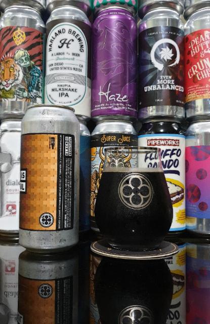 Black is Beautiful 10.0%, Monkish Brewing Company, United States