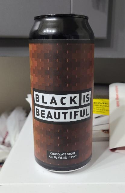 Black is Beautiful 8.0%, Half Acre Beer Company, United States