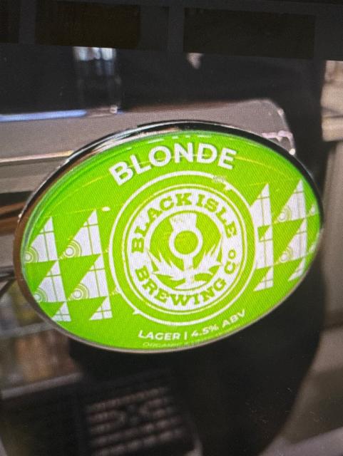 Black Isle Blonde 4.5%, Black Isle Brewery Ltd., Scotland