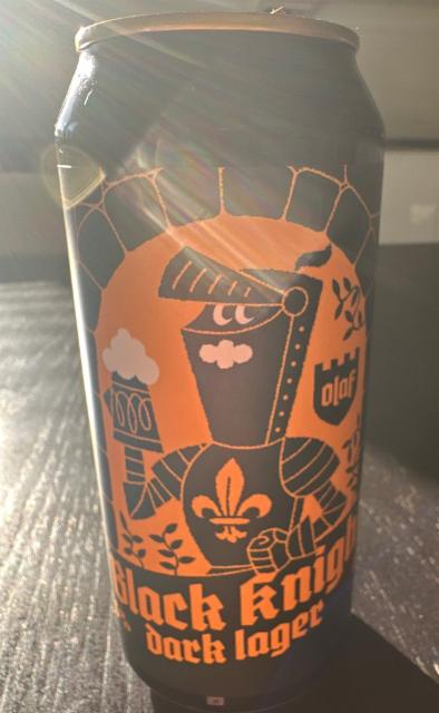 Black Knight Dark Lager 5.0%, Olaf Brewing, Finland