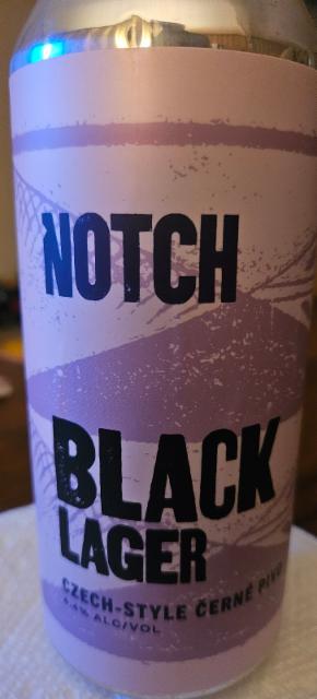 Black Lager, Notch Brewing