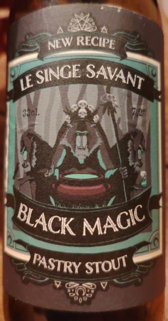 Black Magic 7.2%, Brasserie Du Singe Savant, France