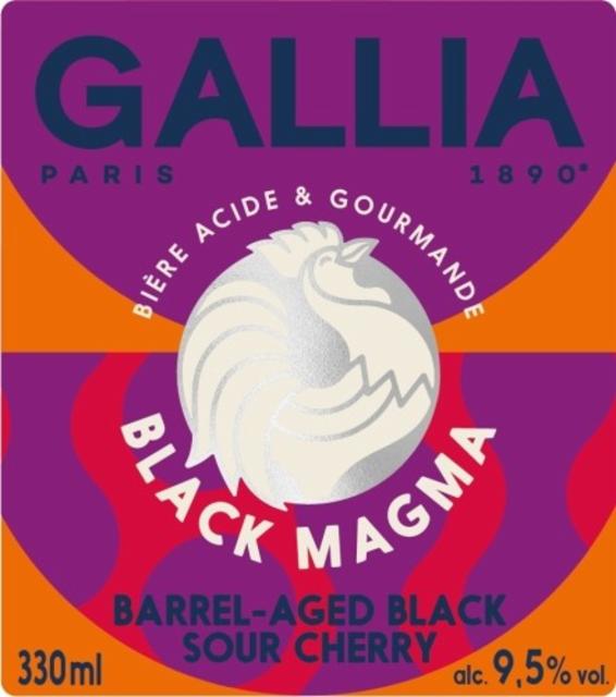 Black Magma 9.5%, Gallia Paris (Heineken), France