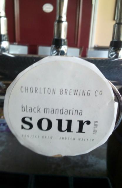 Black Mandarina Sour 6.0%, Chorlton Brewing Company, England