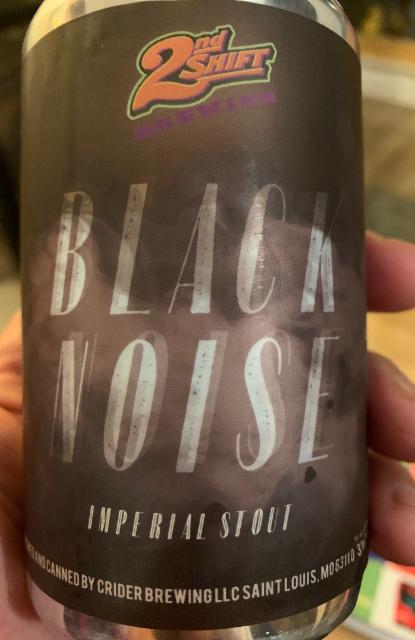 Black Noise 9.4%, 2nd Shift Brewing, United States