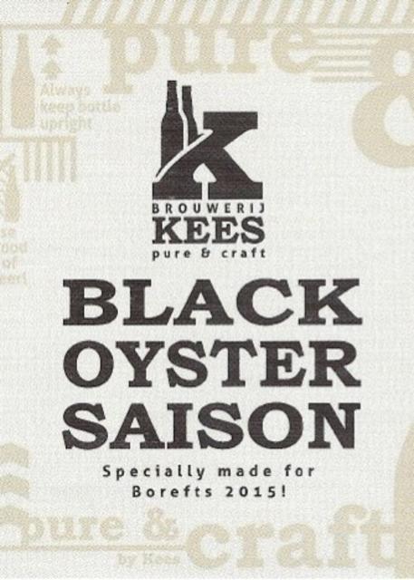 Black Oyster Saison 7.0%, Brouwerij Kees, Netherlands