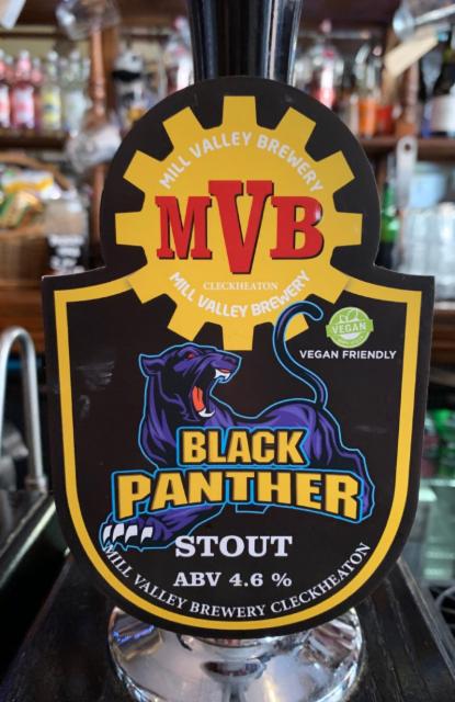 Black Panther 4.6%, Mill Valley Brewery Ltd, England