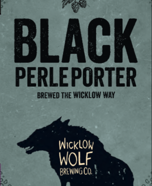 Black Perle Porter 4.8%, Wicklow Wolf Brewing, Ireland